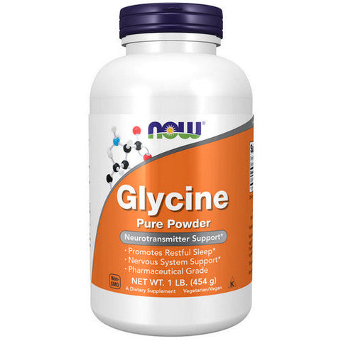 Now Foods, Glycine Pure Powder, 1 Lb Now Foods