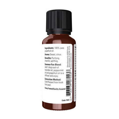 Now Foods, Grapefruit Oil, 1 OZ Now Foods