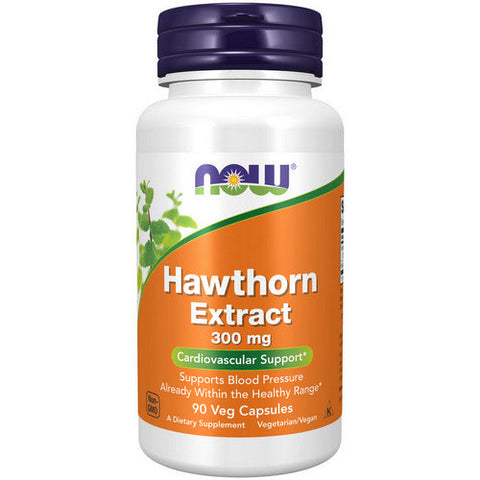 Now Foods, Hawthorn Extract, 300 mg, 90 Vcaps Now Foods