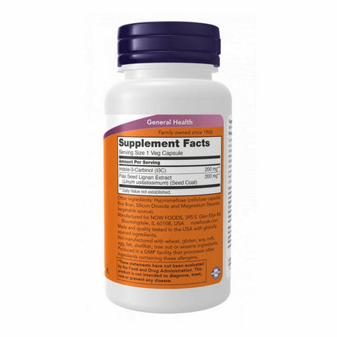 Now Foods, Indole-3-Carbinol (I3C), 200 mg, 60 Vcaps Now Foods