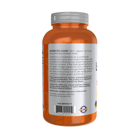 Now Foods, L-Glutamine, 1000 mg, 240 Caps Now Foods
