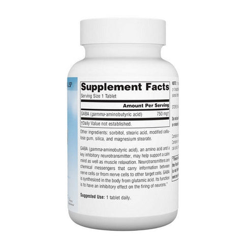 Source Naturals, Gaba, 750 mg, 45 Tabs Source Naturals