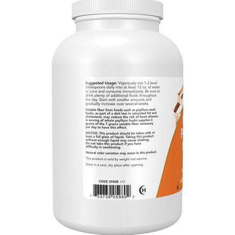 Now Foods, Whole Psyllium Husks, 12 Oz Now Foods