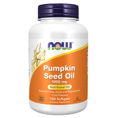 Now Foods, Pumpkin Seed Oil, 1000 mg, 100 Sgels