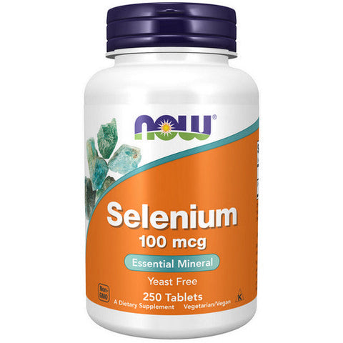 Now Foods, Selenium, 100 mcg, 250 Tabs Now Foods