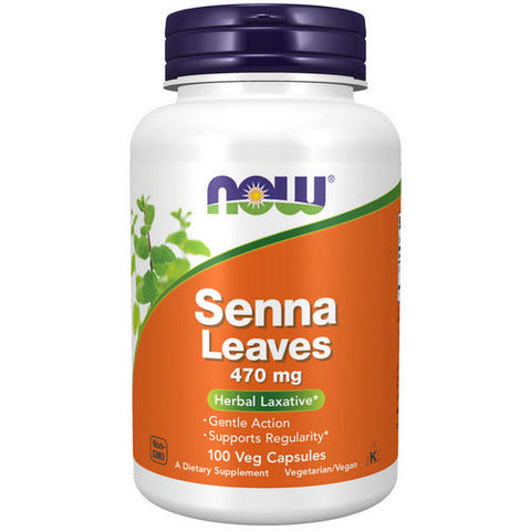 Now Foods, Senna Leaves, 470 mg, 100 Caps Now Foods