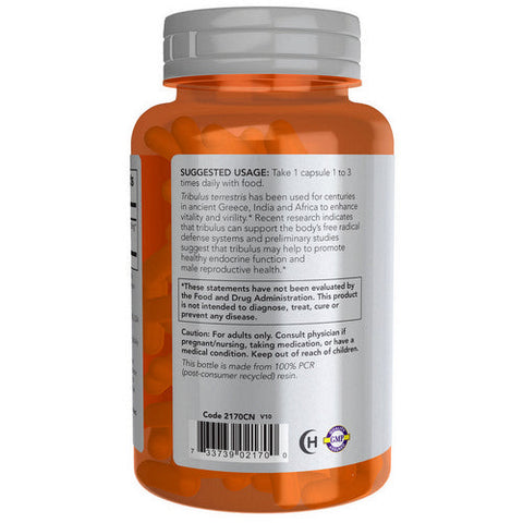 Now Foods, Tribulus, 500 mg, 100 Caps Now Foods