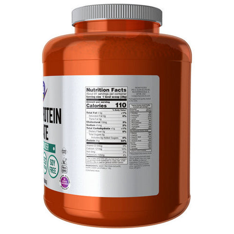 Now Foods, Whey Protein Isolate, Unflavored, 5 lbs Now Foods