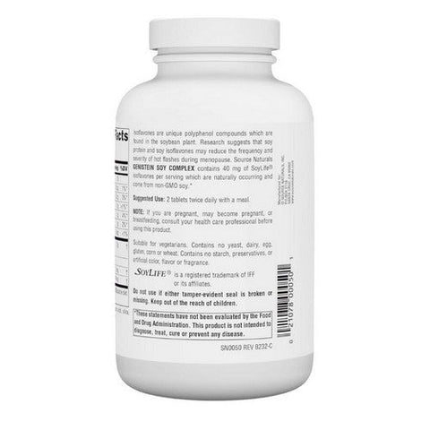 Source Naturals, Genistein Soy Complex, 1000 mg, 120 Tabs Source Naturals