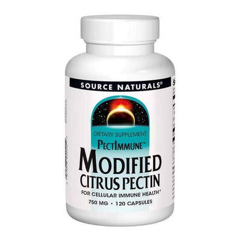 Source Naturals, Modified Citrus Pectin, 750 mg, 120 caps Source Naturals