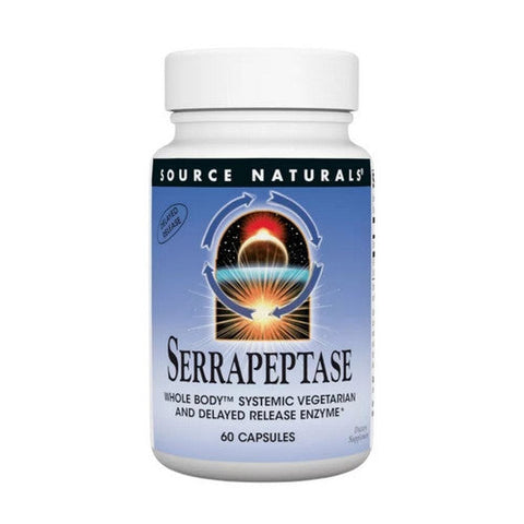 Source Naturals, Serrapeptase, 500 mg, 60 Vegicaps Source Naturals