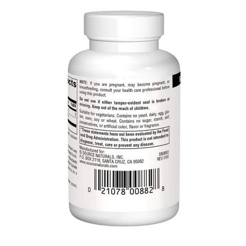 Source Naturals, Green Tea, 100 MG, Extract 60 Tabs Source Naturals