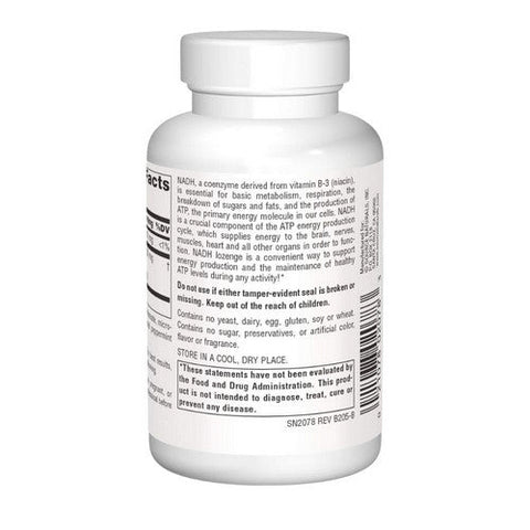 Source Naturals, NADH, 10 mg, 10 Tabs Source Naturals