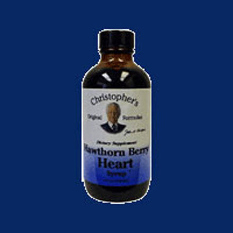 Dr. Christophers Formulas, Hawthorn Berry Heart Syrup, 4 Oz