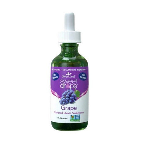 Sweetleaf Stevia, SweetLeaf Liquid Stevia, Grape 2 Fl Oz Sweetleaf Stevia