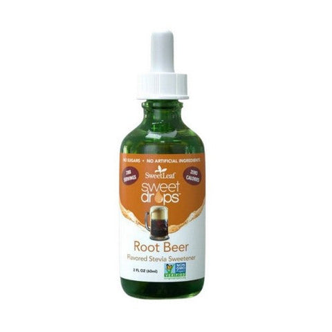 Sweetleaf Stevia, Sweet Drops Flavored Stevia Sweetener Root Beer, Root Beer 2 Fl Oz Sweetleaf Stevia