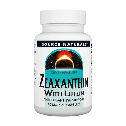 Source Naturals, Zeaxanthin With Lutein Capsules, 60 Caps Source Naturals