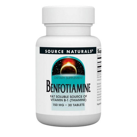 Source Naturals, Benfotiamine, 150 mg, 30 Tabs Source Naturals