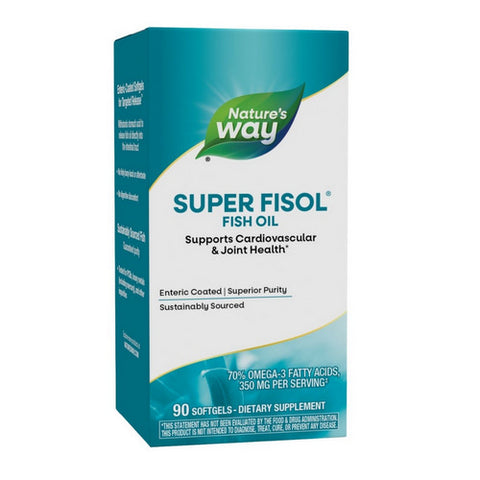 Super Fisol Fish Oil 90 Softgels by Nature's Way