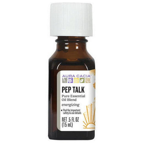 Aura Cacia, Essential Solutions Oil, Pep Talk 0.5 Oz Aura Cacia