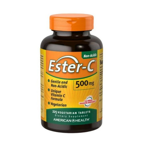 American Health, Ester-Vitamin C, 500 Mg, 225 Vegetarian Tablets American Health