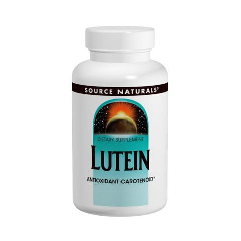 Source Naturals, Lutein, 20 mg, 30 Caps Source Naturals
