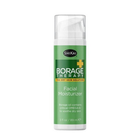 Shikai, BorageTherapy Facial Moisturizer, Facial 24-hour Repair Cream 3 Fl Oz
