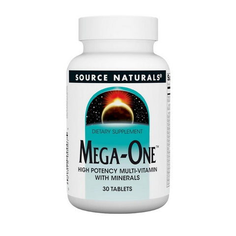Source Naturals, Mega One (Formerly Mega-Vite 85), 30 Tabs Source Naturals
