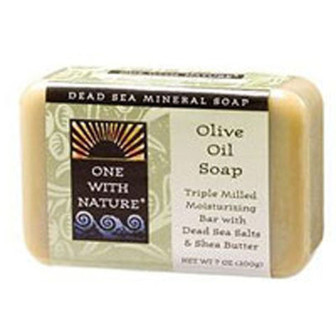 One with Nature, Almond Bar Soap, Olive Oil, 7 Oz One with Nature