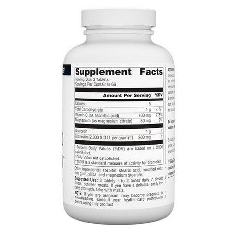 Source Naturals, Activated Quercetin, 200 Tabs