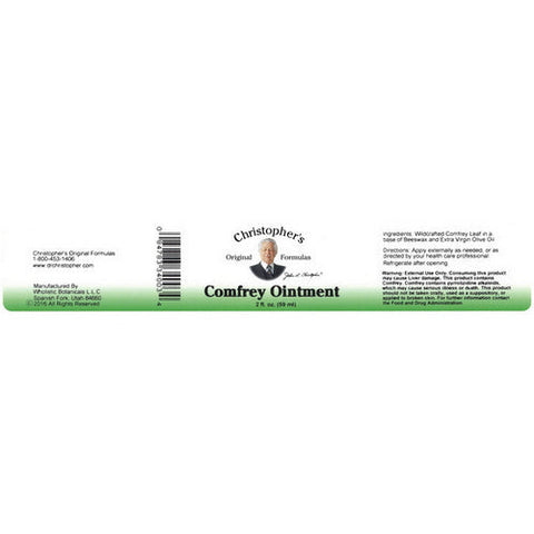 Dr. Christophers Formulas, Comfrey Ointment, 2 Oz Dr. Christophers Formulas