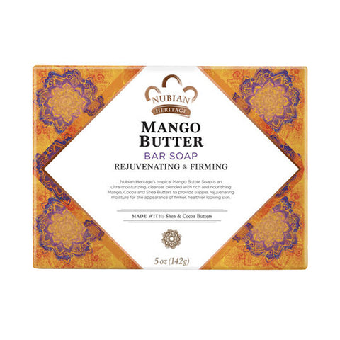 Nubian Heritage, Bar Soap, Mango Butter Nubian Heritage