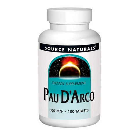 Source Naturals, Pau D'arco, 500 mg, 100 Tabs Source Naturals