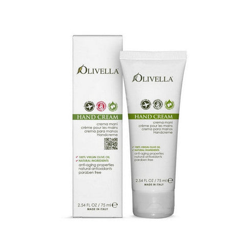 Olivella, Virgin Olive Oil Hand Cream, 2.54 Oz Olivella