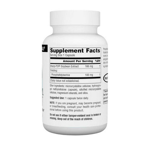 Source Naturals, Phosphatidyl Serine, 100 mg, 60 Caps Source Naturals