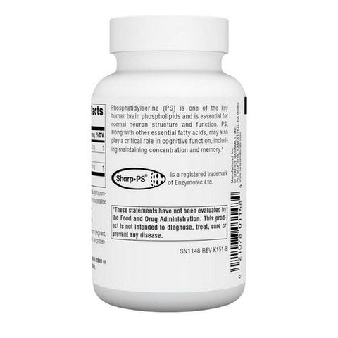 Source Naturals, Phosphatidyl Serine, 100 mg, 60 Caps Source Naturals
