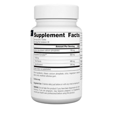 Source Naturals, Phytosterol Complex With Beta-Sitosterol, 113 Mg, 90 Tabs Source Naturals