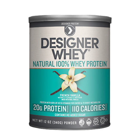 Designer Whey, Designer Whey Protein French Vanilla, 12.7 Oz Designer Whey