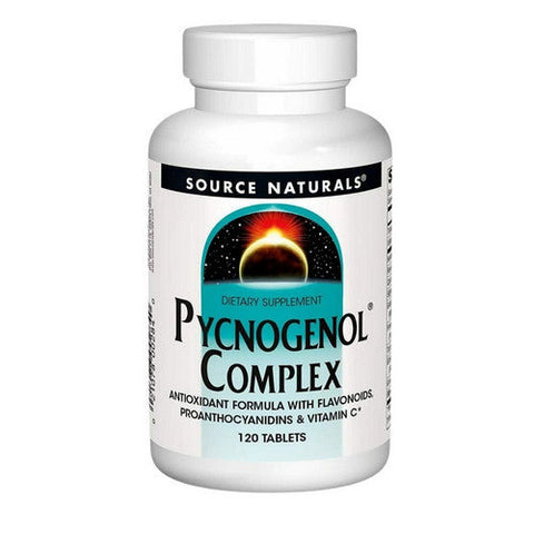 Source Naturals, Pycnogenol, Complex 120 Tabs