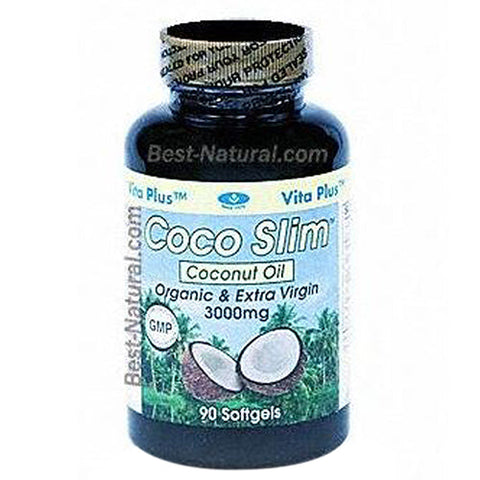 Vita plus, Coconut Gel, 3000 MG, 90 CAPS Vita plus