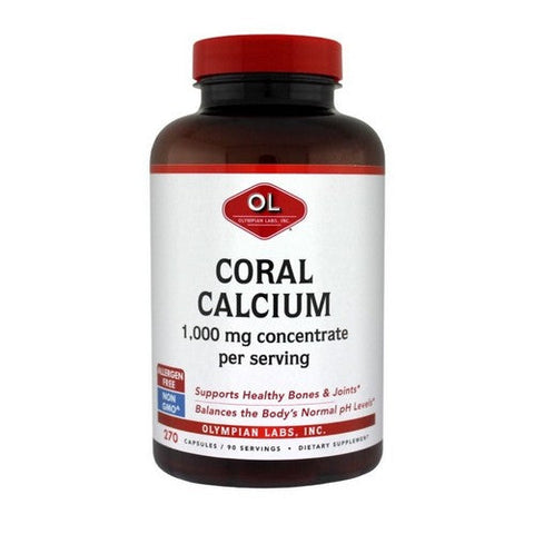 Olympian Labs, Coral Calcium, 270 caps Olympian Labs