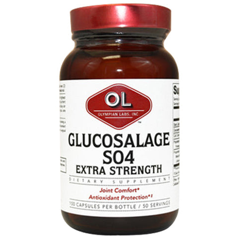 Olympian Labs, Glucosalage S04, Extra Strength 100 caps Olympian Labs