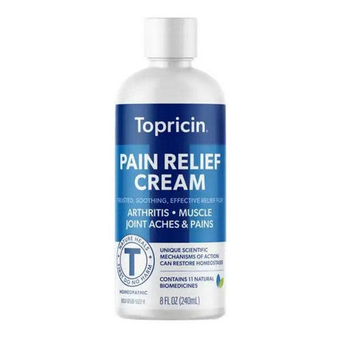 Topricin, Topricin Pain Cream, 8 oz Topricin
