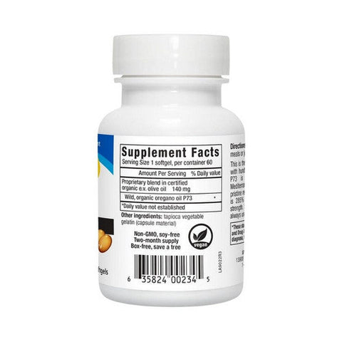 North American Herb & Spice, Super Strength Oreganol, P73 60 GCAP North American Herb & Spice
