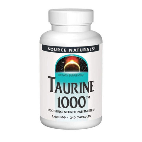 Source Naturals, Taurine, 1000 mg, 240 caps