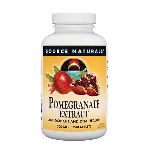 Source Naturals, Pomegranate Extract, 500 Mg, 240 tabs Source Naturals