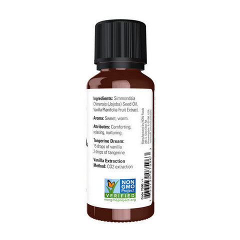 Now Foods, Natural Vanilla (In Jojoba Oil), 1 OZ Now Foods