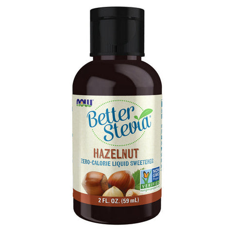 Now Foods, Better Stevia Hazelnut Liquid, 2 Oz Now Foods