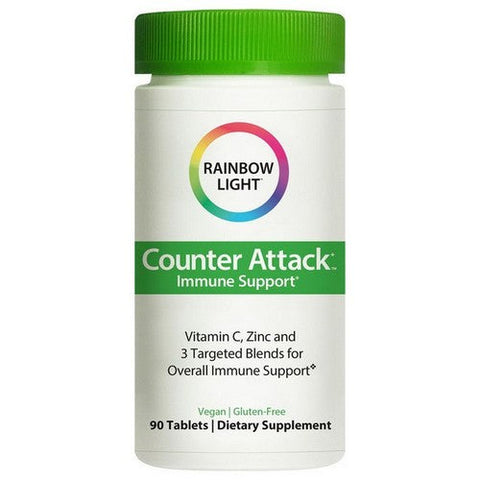 Rainbow Light, Counter Attack Immune Support, 90 Tabs Rainbow Light