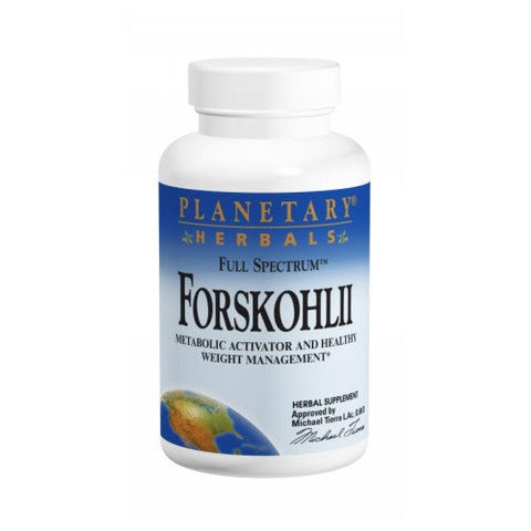 Planetary Herbals, Full Spectrum Forskohlii 130mg capsules, 60 Caps Planetary Herbals
